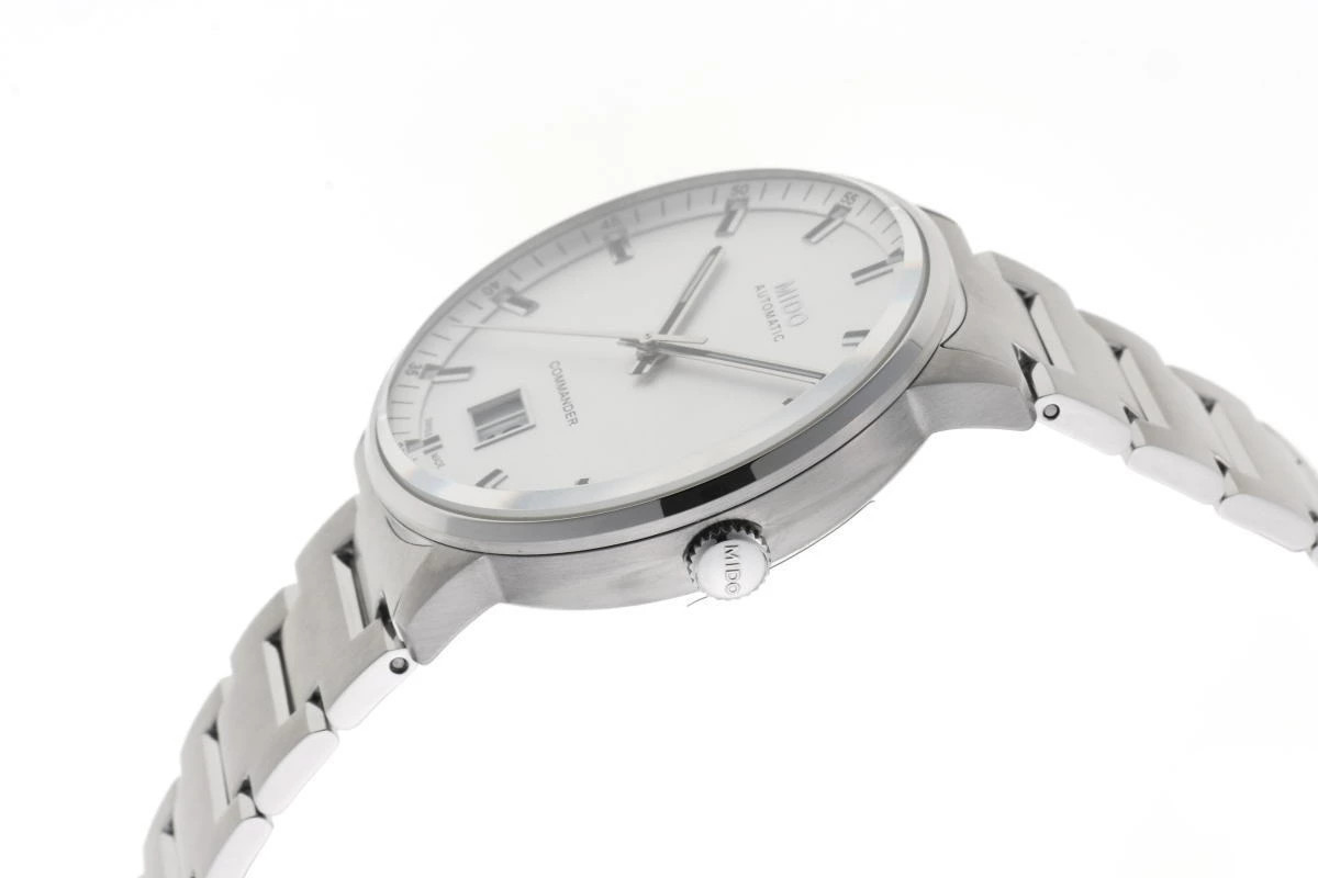 MIDO Commander Big Date Automatic Silver Dial SS - image 5