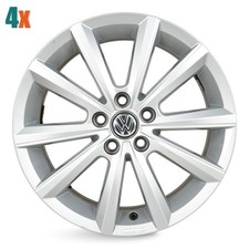 4x VW Polo 2G Alufelgen Merano Original Felgen 2G0071496 6x16 ET45 16 Zoll