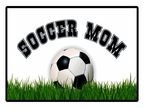 Holzschild 30X40 Cm FußBall Soccer Mom FußBall Mutter Deko Geschenk Holz Schild-image