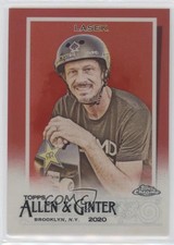 2020 Topps Allen & Ginter Chrome Red Refractor 4/5 Bucky Lasek #231 0c3
