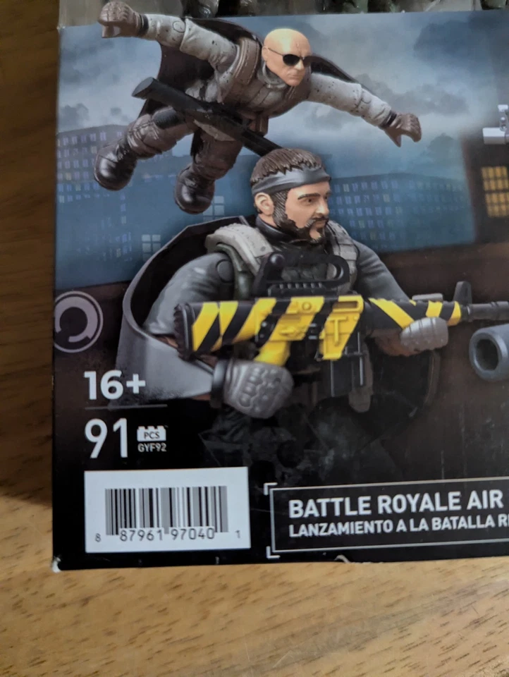 Juego de figuras de acción Mega Construx Call Of Duty Black Series Battle Royale Air Drop Foto 4 de 4