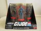 2007 G.I. Joe Senior Ranking Officers Cobra Set #3 TRU Hasbro MIB