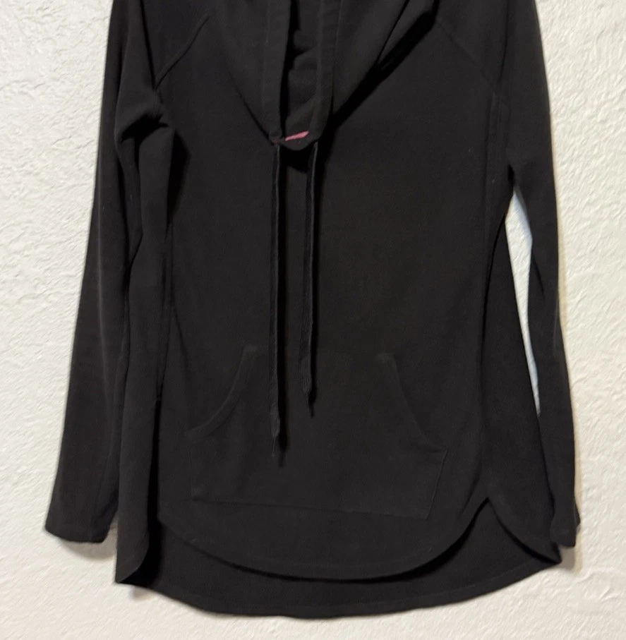 Винтажный женский свитер City Streets черный пуловер с воротником-хомутом размер средний - Изображение 3 из 4