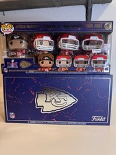 Funko Pop! Vinyl NFL Chiefs Super Bowl Champions 4-Pack Fanatics Exclusive