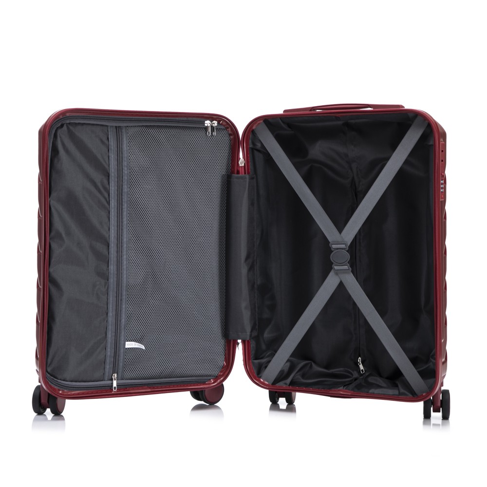 28 Inch ABS Hard Shell Large Travel Checked Luggage - Scratch Resistant Surface 