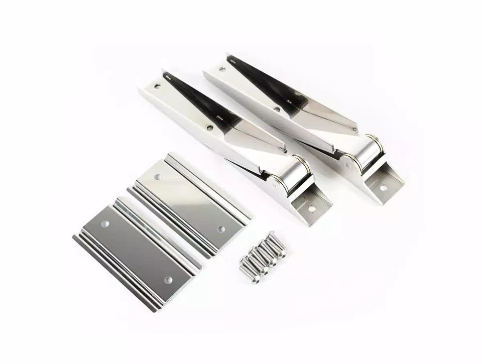 Rugged Ridge Tailgate Hinge Kit Lower Black 11207.01 Fits 1976-1986 Jeep CJ - Изображение 2 из 4