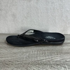 Vionic Selena Thong Sandals Women’s Size 9 Orthotic Arch Support Reptile Print