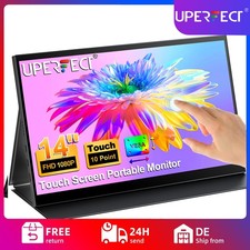 2025 14 Portable Monitor Touchscreen 1080P Ex...