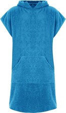 Adore Changing Robe 100% Terry Towelling Cotton with Pocket & Hood Poncho Towel