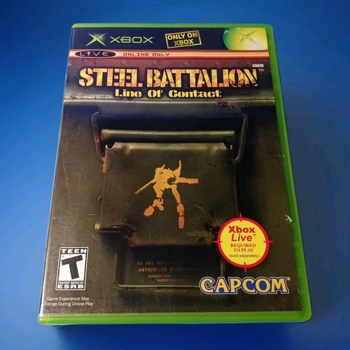 Steel Battalion: Line of Contact (Microsoft Xbox, 2004) No Manual