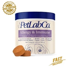 PetLab Co. (PetLabCo.) ALLERGY & IMMUNE Probiotic Soft Chew For Dogs (30 Pork)