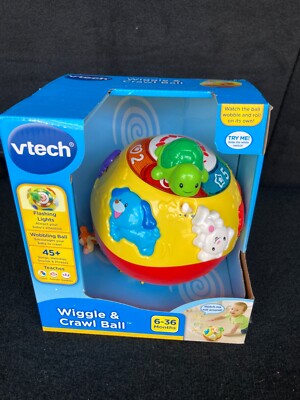Vtech Wiggle Vtech Learn To Crawl Ball VTech Wiggle And Crawl