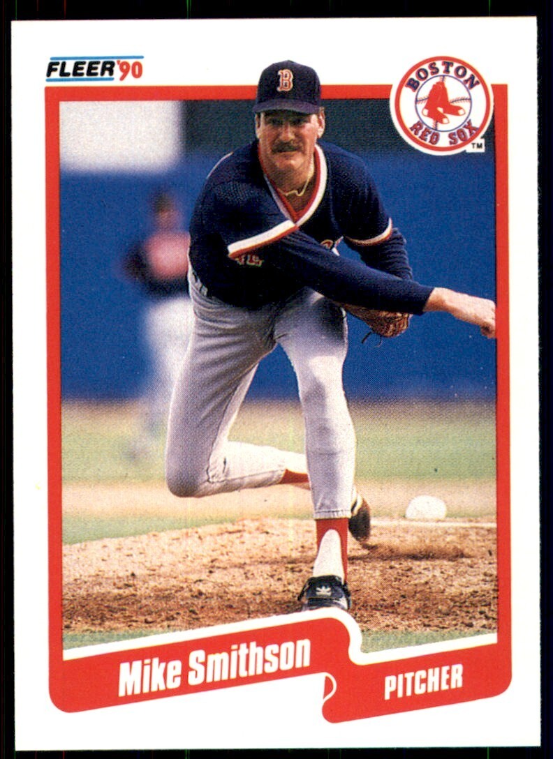 1990 Fleer #288 Mike Smithson