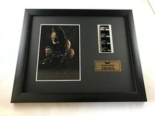 BATMAN the DARK KNIGHT - GENUINE LTD EDTN 10" X 8" FRAMED 35MM FILMCELL with COA