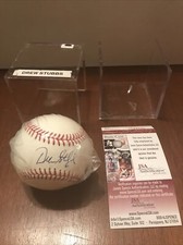  Drew Stubbs OML Signed Baseball JSA Cert W/Cube Free Shipping!