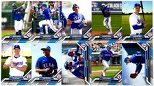 2024 Topps Now - Road to Opening Day - TEXAS RANGERS - 10 card team set