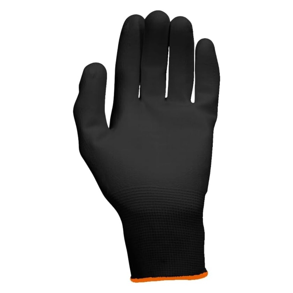 Gants microfibres noirs T.8 KS Tools absorbants et lavables pour manipulation délicate