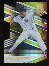 Carmen Mlodzinski 2020 Elite Extra Rookie Die Cut Serial #d 10/10 Pirates