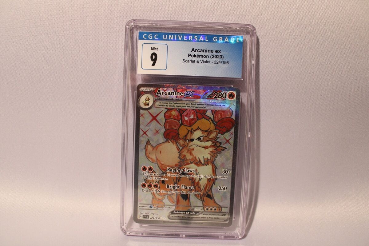 Arcanine ex 224/198 Sv01: Scarlet & Violet Base Set Holo for Arcanine ex 224/198 Sv01: Scarlet & Violet Base Set Holo for