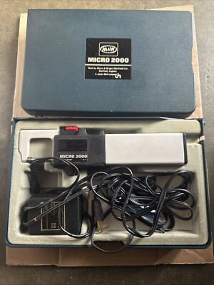 M&W Moore & Wright Micro 2000 Digital 0-1'' Micrometer With Case