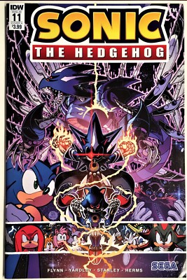 SONIC The HEDGEHOG Comic Book IDW #11-A November 2018 Bagged