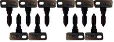 Fits 83 Club Car Golf Cart Replacement Key 10 Pack