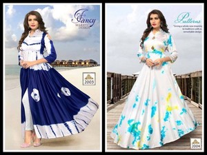 Pakistani Women One Piece Gown Western Pattern New Weeding Party Wear Long Gown Ebay