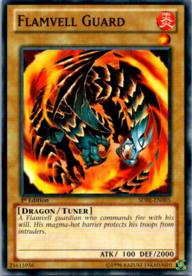 Flamvell Guard SDBE-EN005 Yu-Gi-Oh! Light Play 1st Edition