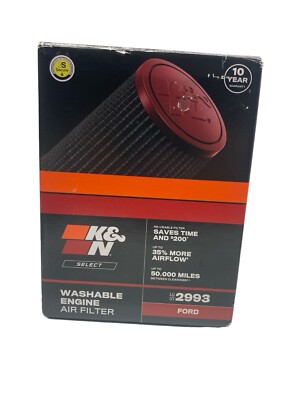K&N Engineering Air filter SE-2993 (Ford and Lincoln) New Open Box Free Shipping