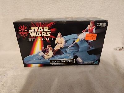 Star Wars Episode I Flash Speeder (1998) Toy Vehicle w/ Launching Laser Cannon