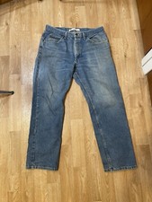 LEE S Vintage 90s Light Wash Workwear jeans 34x31