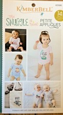 KIMBERBELL MACHINE EMBROIDERY CD KD580 - THE SNUGGLE IS REAL - PETITE APPLIQU S