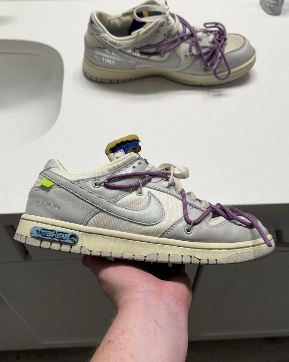 Size 9 - Nike Off-White x Dunk Low Lot 48 of 50 | eBay