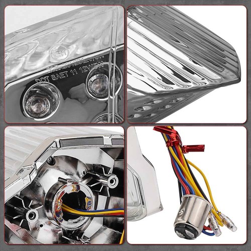 Señales de giro de luz trasera LED integradas para Yamaha XJ6 FZ6R 2009-2016 2017 gris - Imagen 14 de 15