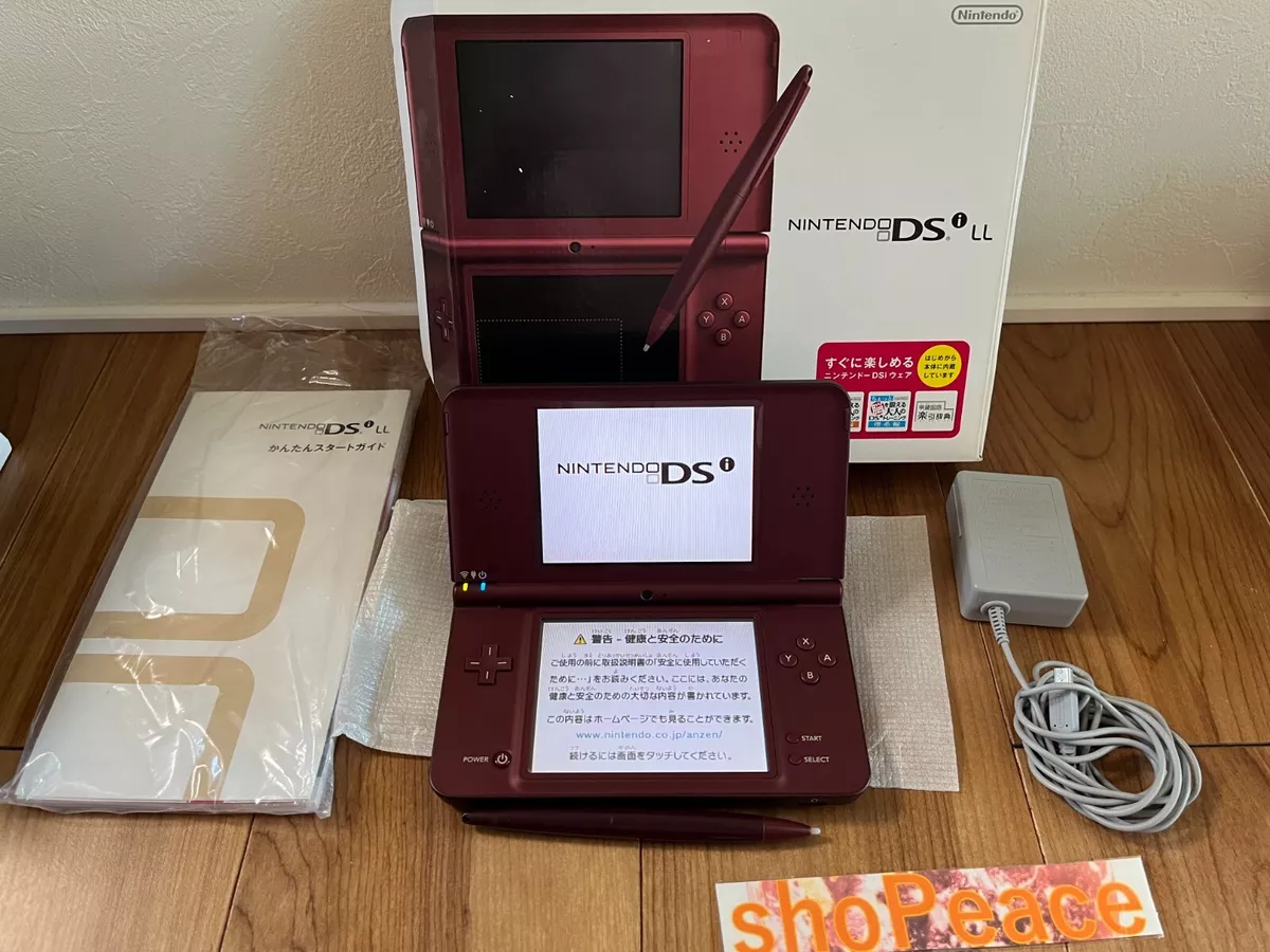 Nintendo DSi LL XL Console Japanese Colors Used