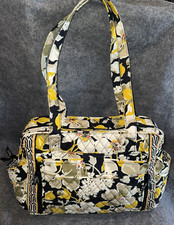 Vera Bradley Make a Change Baby Bag Dogwood Yellow Black