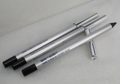 LUNE + ASTER DAWN TO DUSK GEL EYELINER BLACK 0.04 OZ LOT OF 3 NWOB