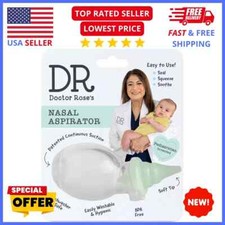 Dual-Suction Baby Nasal Aspirator: Patented Snot Sucker,Pediatrician Recommended