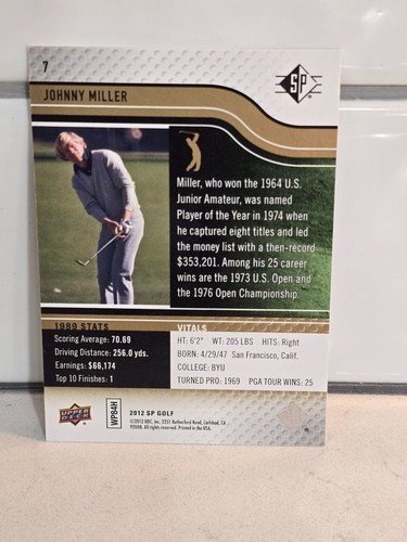 2012 Upper Deck SP Golf Retail #1-80 Base + Rookie Ext Ser & Sapphire Parallels - Picture 13 of 141