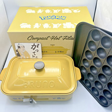 Pokemon x BRUNO Compact hot plate Mini Pancakes AC100V  NEW