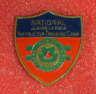 NJL Instructor Training Camp Schiff Scout Reservation Neckerchief Slide [KS-390]