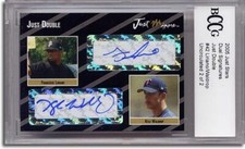 FRANCISCO LIRIANO * Kyle Waldrop * Autograph Rookie Auto RC BGS 1/2
