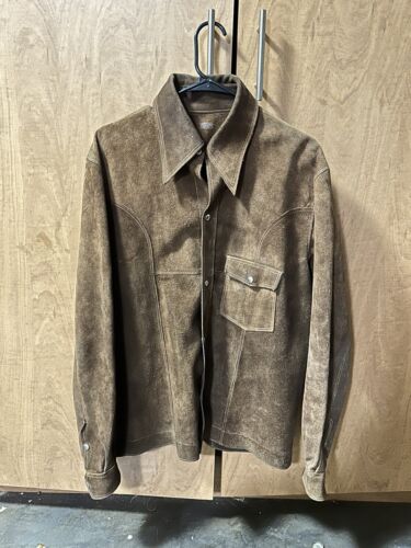 Vintage 50s 60s Suede Western Jacket - image 1