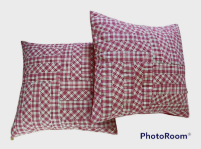 Lot Pair Set (2) Ralph Lauren 18 x 18 PILLOWS (Sham +Insert