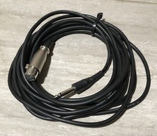 HIGH GRADE LOW NOISE MICROPHONE MIC CABLE 15 FT 3 Pin