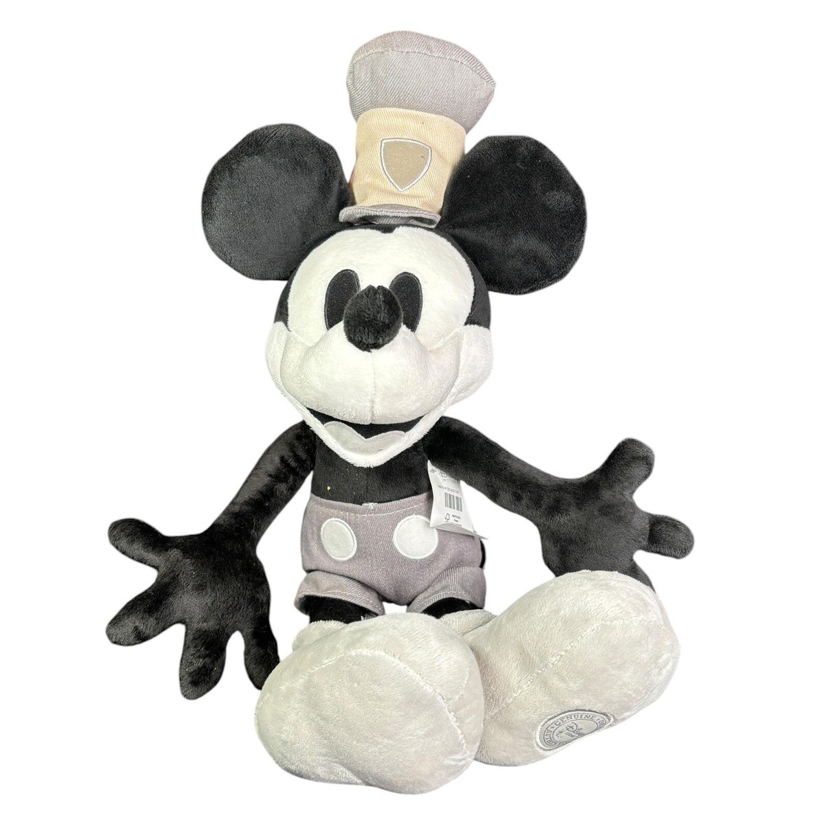 NWT Mickey Mouse Steamboat Willie Plush 18” Mickey Mouse Walt