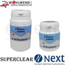 Dental lab ceramic porcelain Vision classic Wohlwend Transpa 20/50gr SUPERCLEAR