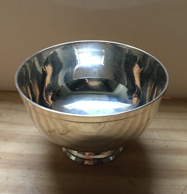 Premium quality Vintage 1950s E.P.N.S Silver Plate Footed Small rimmed Bowl 3.5''
