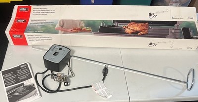 Genuine Weber Gas Grill Rotisserie for Genesis 300 Series # 7519  Read