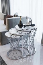3 Pieces Nest Of Tables Set